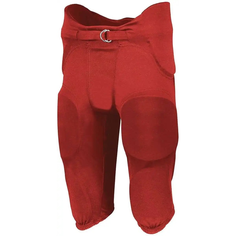 Russell F25PFM Integrated 7-Piece Pad Pant – True Red