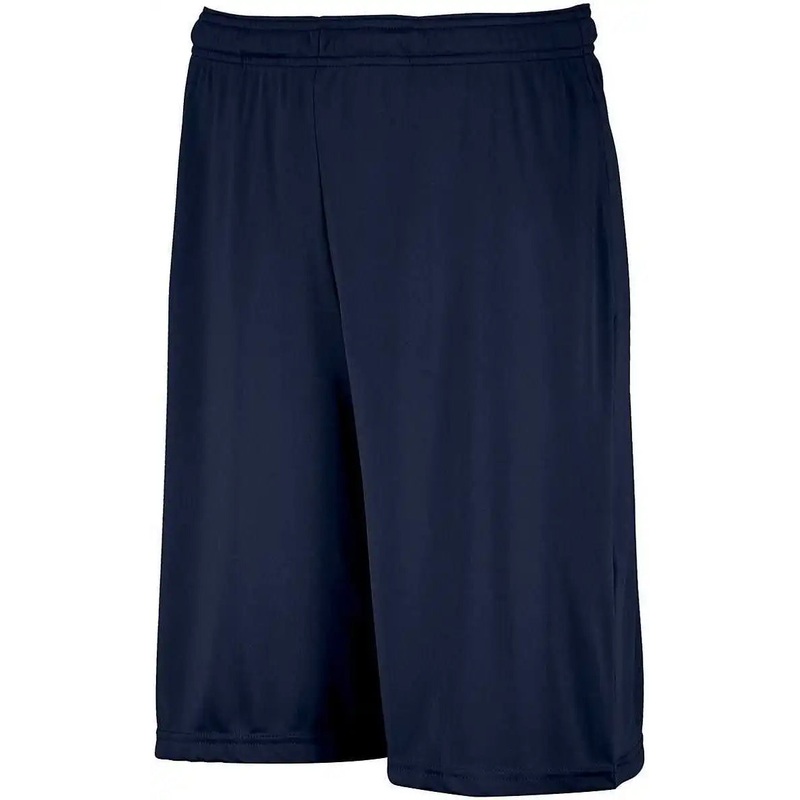 Russell TS7X2B Youth Dri-Power Essential Performance Shorts With Pockets – Navy