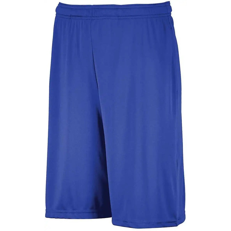 Russell TS7X2B Youth Dri-Power Essential Performance Shorts With Pockets – Royal