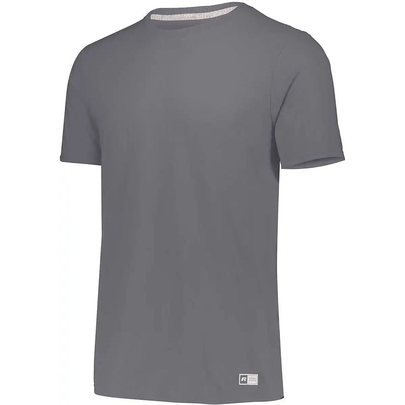 Russell 64STTM Essential Tee – Black Heather