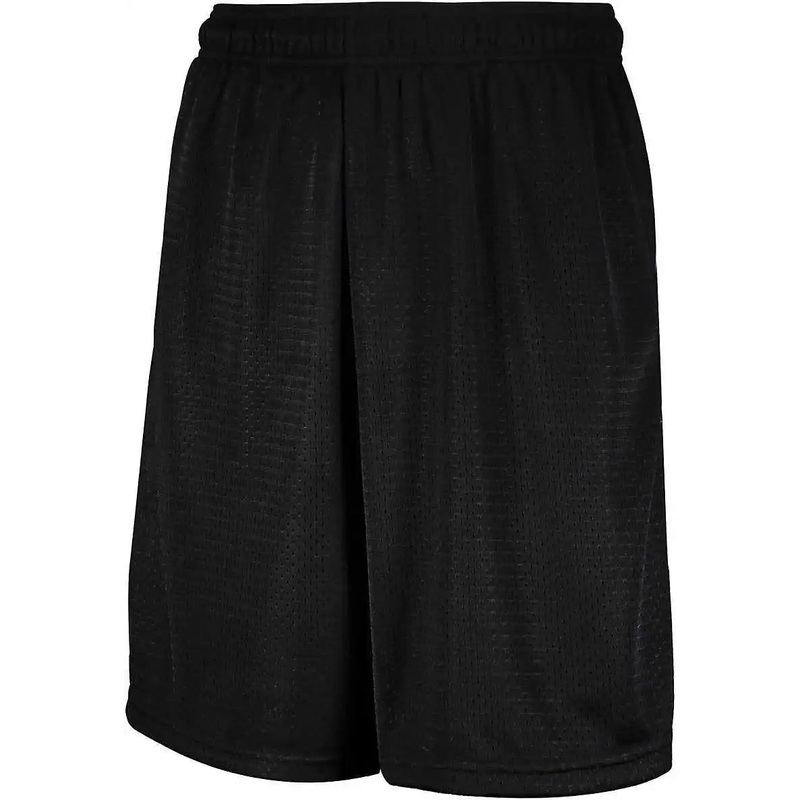 Russell 651AFM Mesh Shorts With Pockets – Black