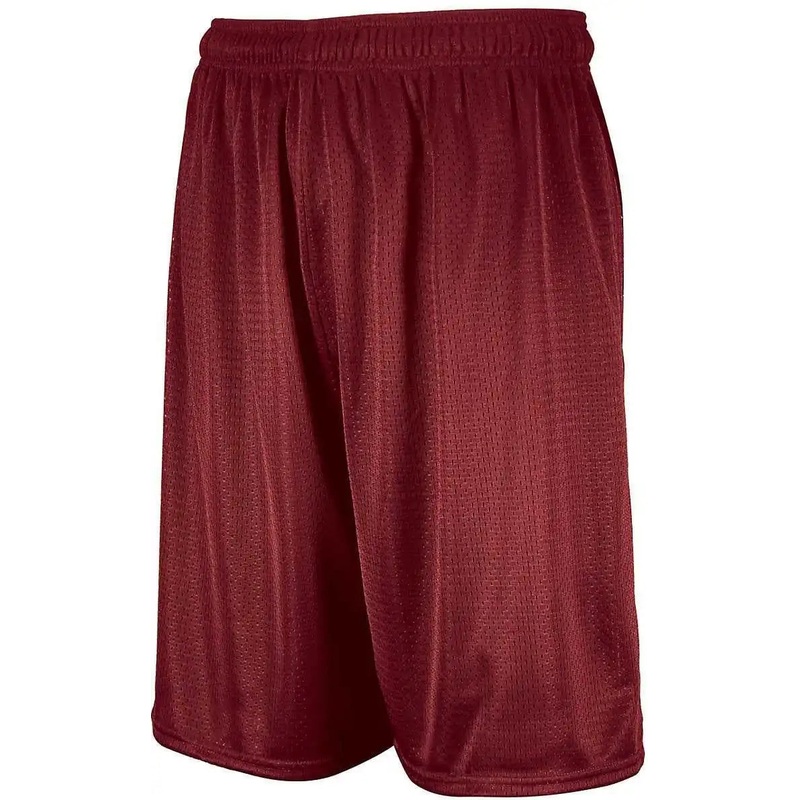 Russell 659AFB Youth Dri-Power Mesh Shorts – Cardinal