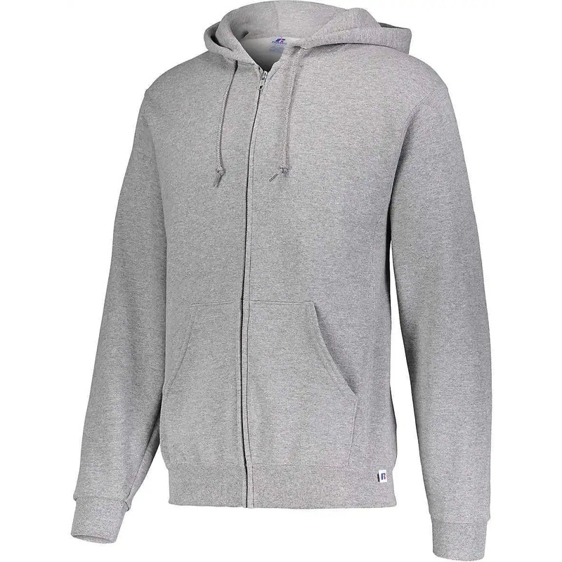 Russell 697HBM Dri-Power Fleece Full-Zip Hoodie – Oxford