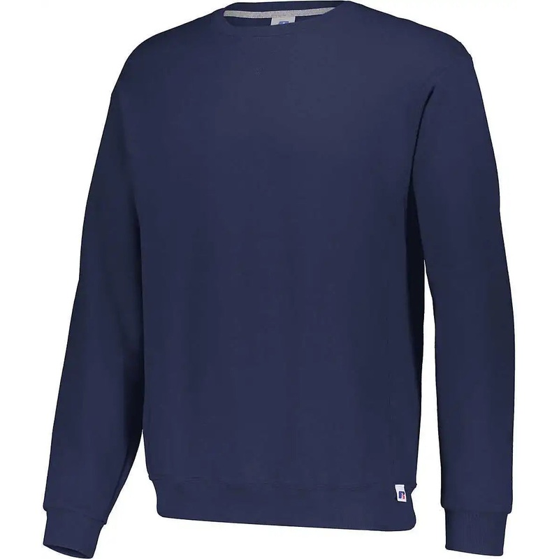 Russell 698HBM Dri-Power  Fleece Crew Sweatshirt – J.Navy