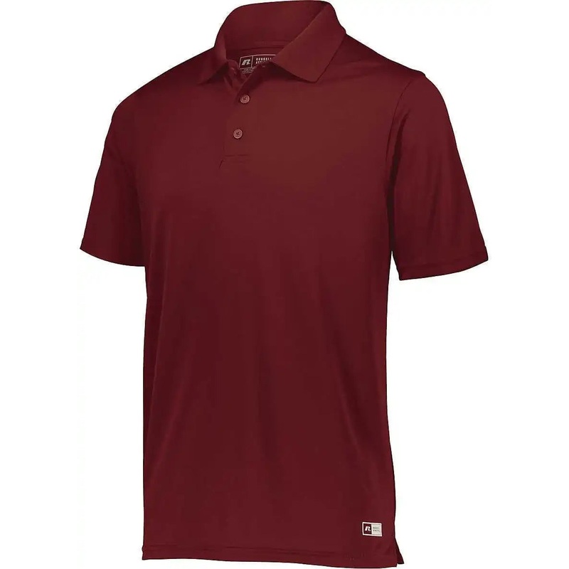 Russell 7EPTUM Essential Polo – Cardinal