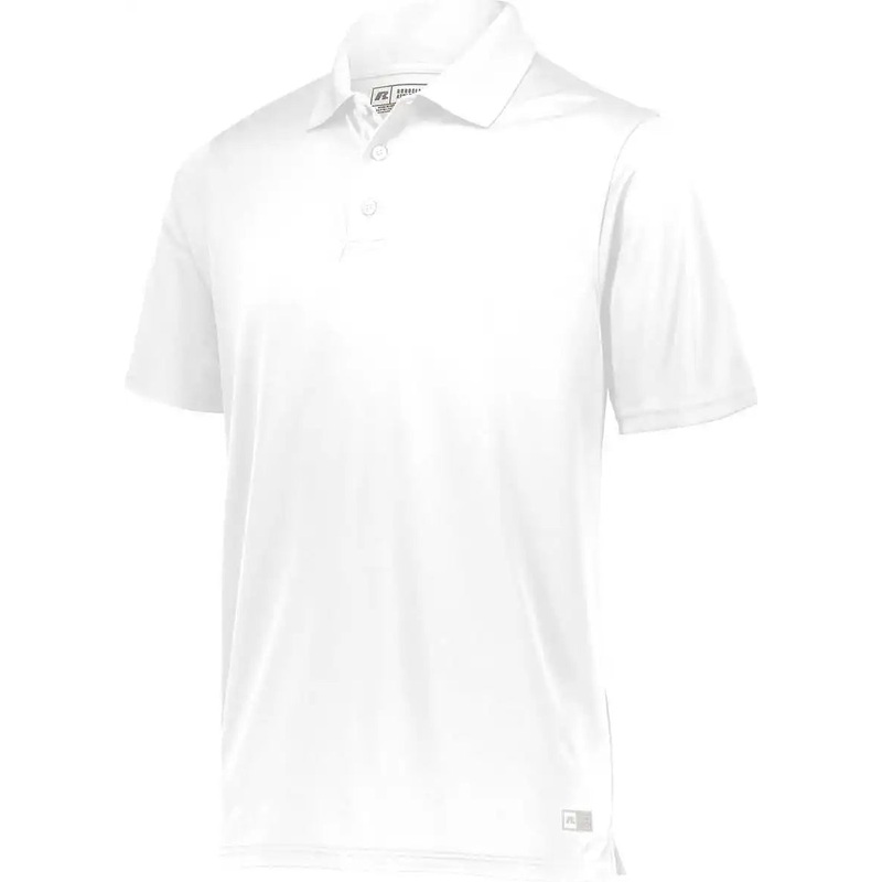 Russell 7EPTUM Essential Polo – White