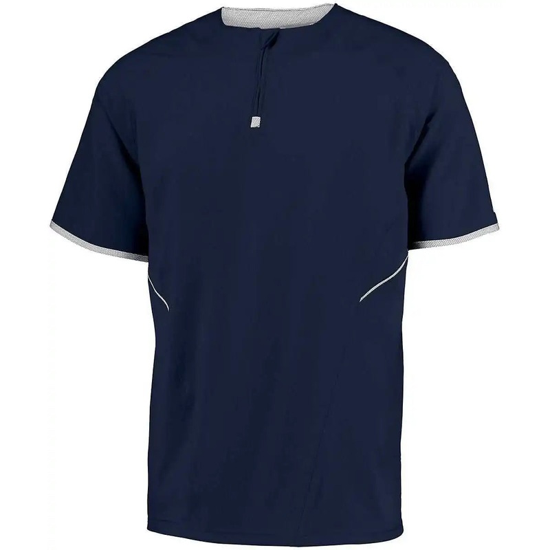Russell 872RVM Short Sleeve Pullover – Navy White