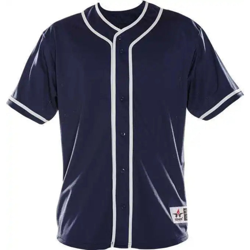Alleson Athletic 52MBBJ Adult Diamond Jersey – Navy White