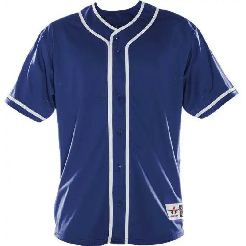 Alleson Athletic 52MBBJY Youth Diamond Jersey – Royal White