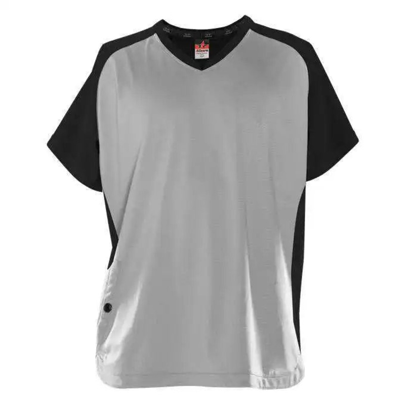 Alleson Athletic 590BBL Adult Cage Batter’s Jacket – Black Gray