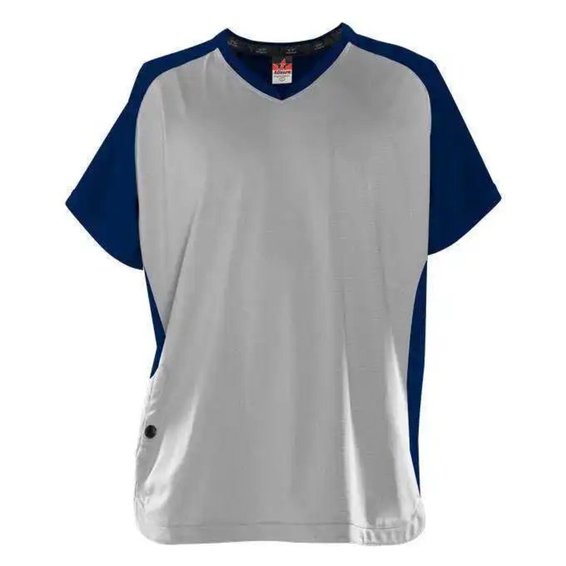 Alleson Athletic 590BBL Adult Cage Batter’s Jacket – Navy Gray