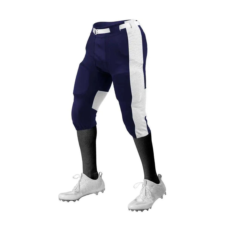 Alleson Athletic 650SLA Adult Press Football Pant (Pads Not Included) – Navy White
