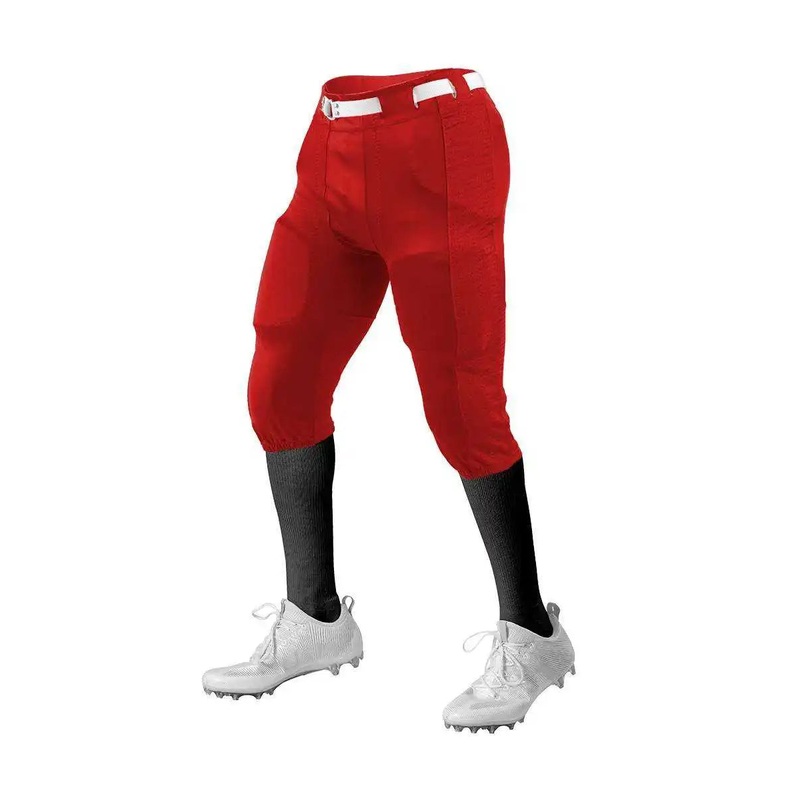 Alleson Athletic 650SLY Youth Press Football Pant (Pads Not Included) – Red  Red