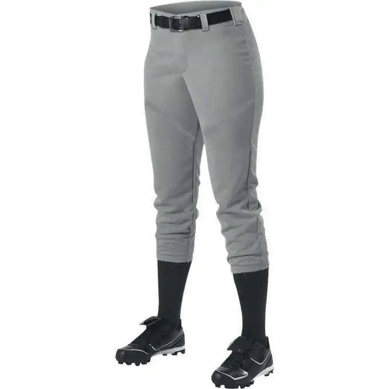 Alleson Athletic 655G Girl’s Crush Knicker Pant – Gray