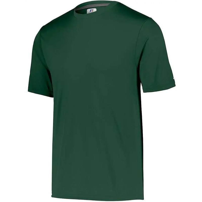 Russell 629X2B Youth Dri-Power Core Performance Tee – Dark Green