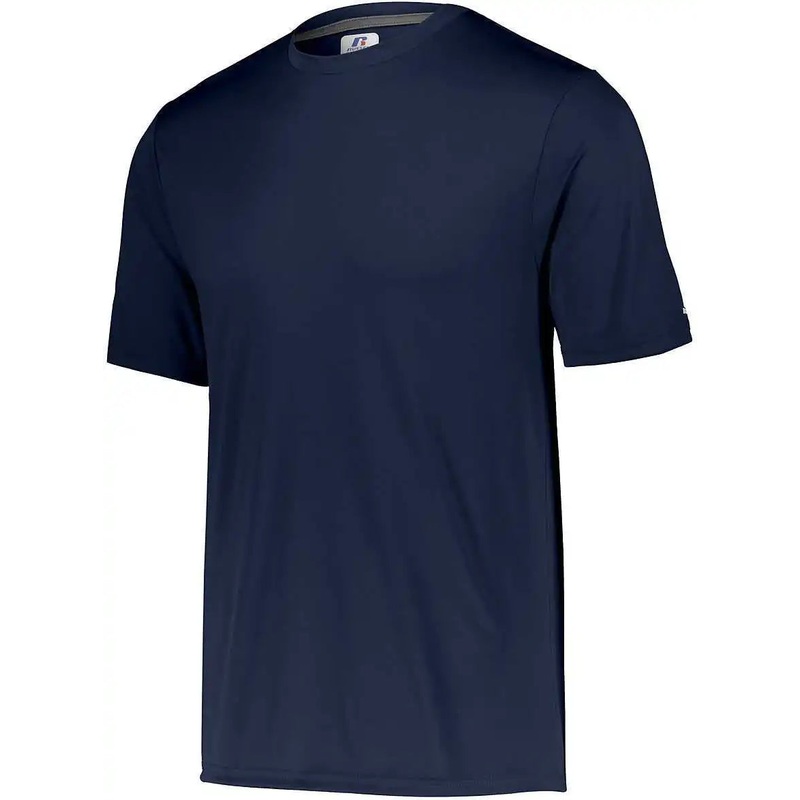 Russell 629X2B Youth Dri-Power Core Performance Tee – Navy