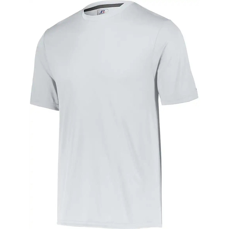 Russell 629X2B Youth Dri-Power Core Performance Tee – White