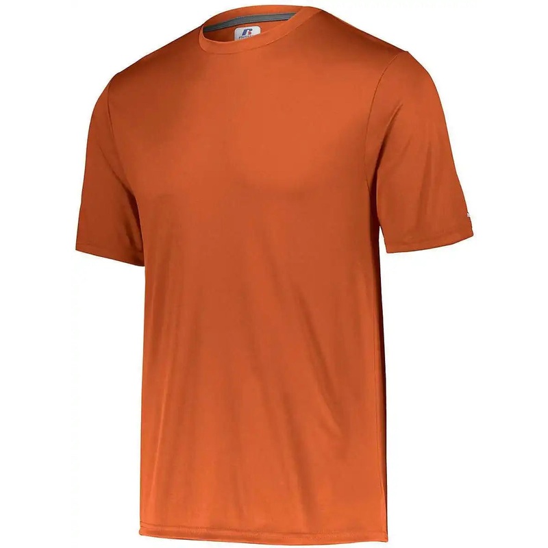 Russell 629X2M Dri-Power Core Performance Tee – Burnt Orange