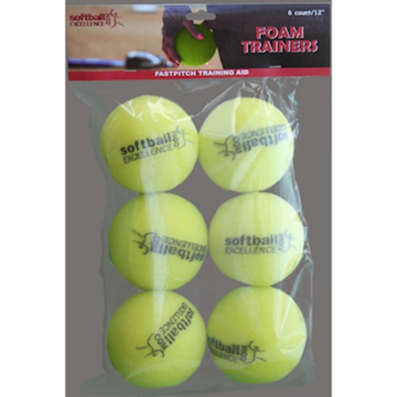 Softball Excellence Foam Trainer – Bag of 6 Balls