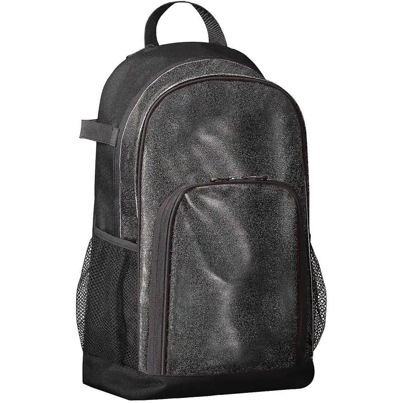 Augusta 1106 All Out Glitter Backpack – Black Glitter Black