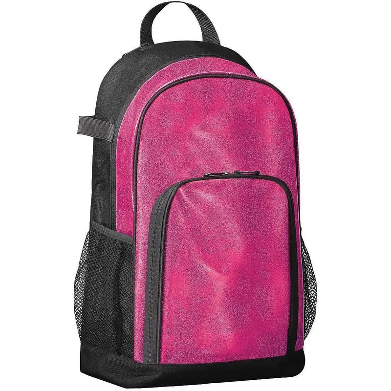 Augusta 1106 All Out Glitter Backpack – Pink Glitter Black
