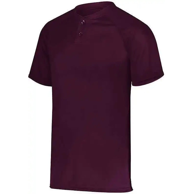 Augusta 1565 Attain Two-Button Jersey – Maroon