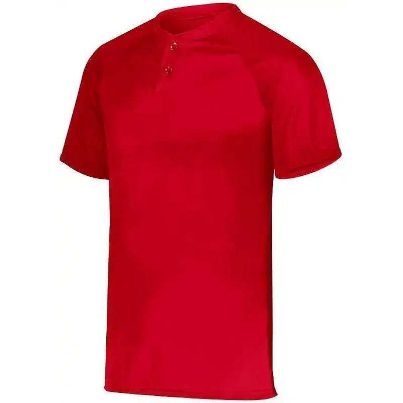Augusta 1565 Attain Two-Button Jersey – Red
