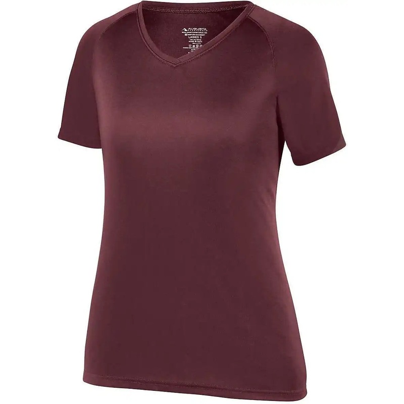 Augusta 2792 Ladies Attain Wicking Shirt – Maroon