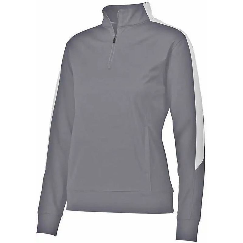 Augusta 4388 Ladies Medalist 2.0 Pullover – Graphite White