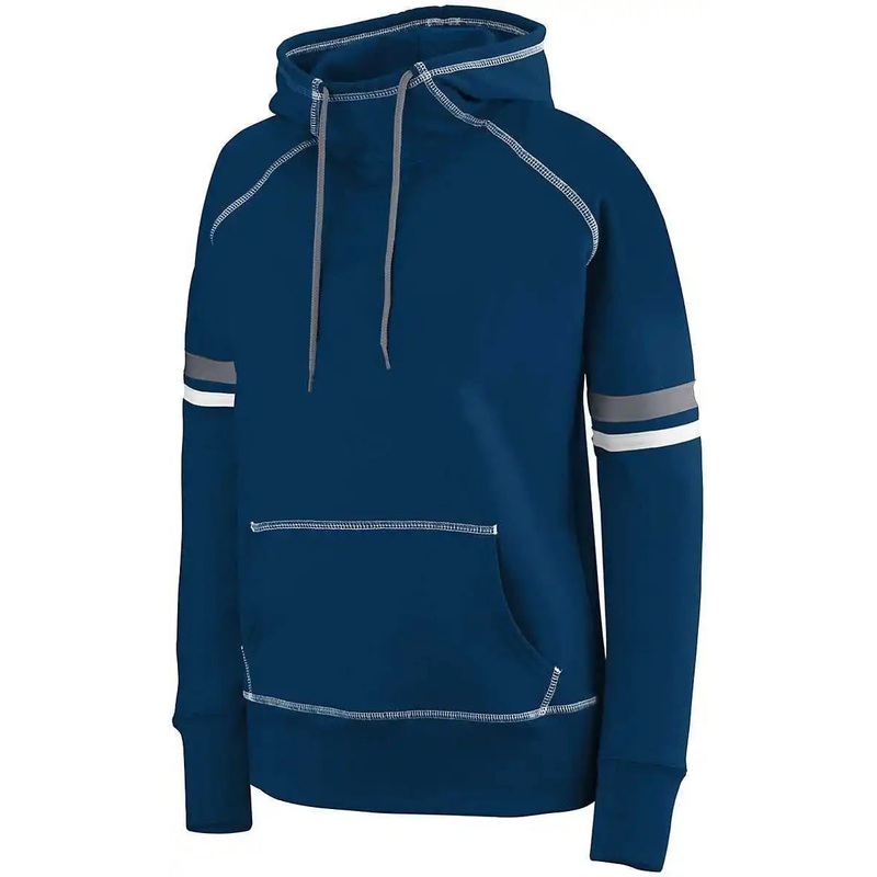 Augusta 5441 Girls Spry Hoody – Navy White Graphite