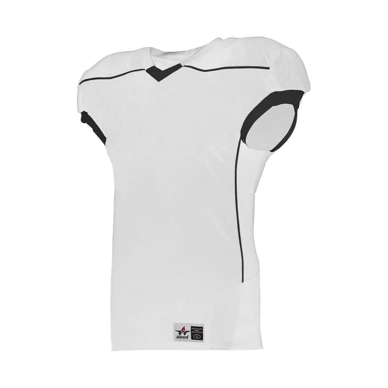 Alleson Athletic 776EY Youth Speed Game Jersey – White Black