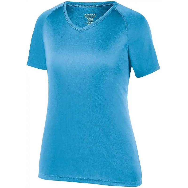 Augusta 2792 Ladies Attain Wicking Shirt – Power Blue