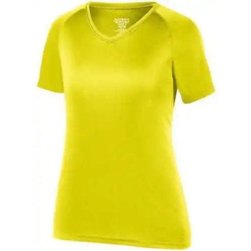 Augusta 2792 Ladies Attain Wicking Shirt – Safety Yellow