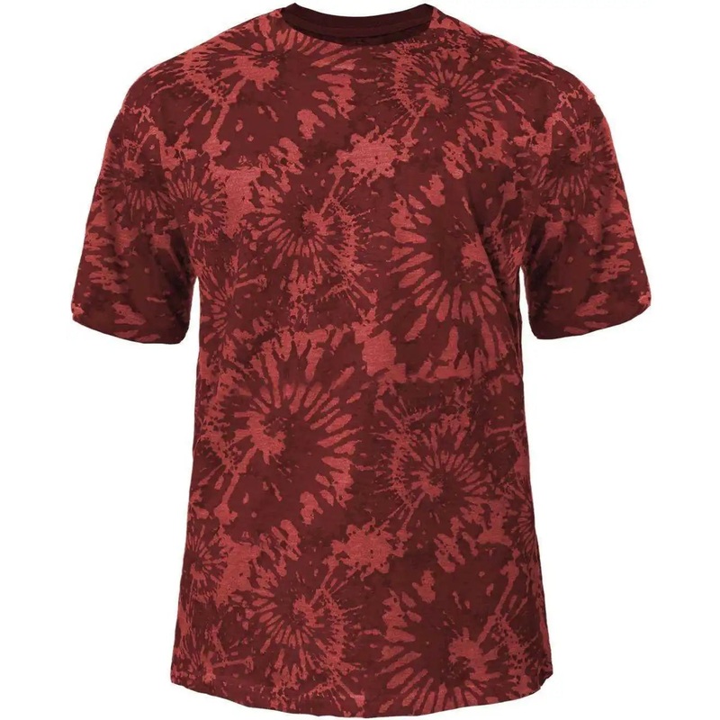 Badger Sport 2975 Youth Tie-Dye Tri-Blend Tee – Red Tie-Dye