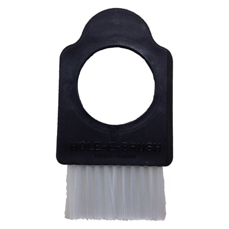 Hole-E-Brush Baseball w/ White Bristles
