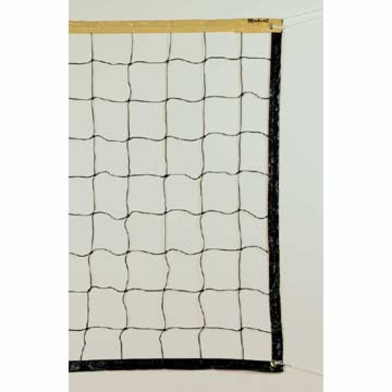 Markwort Black Volleyball Net|White|Yellow