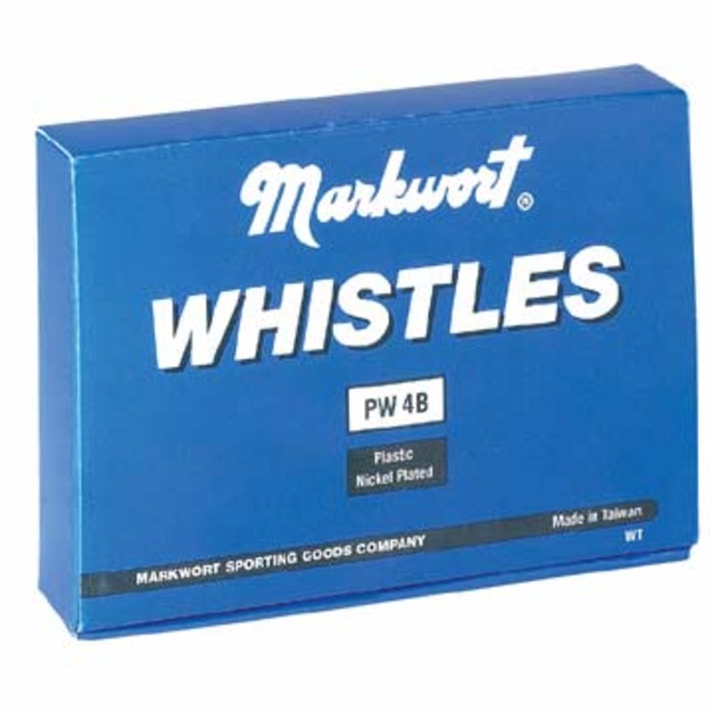 Markwort Plastic Whistle – 2 3/8 – Black