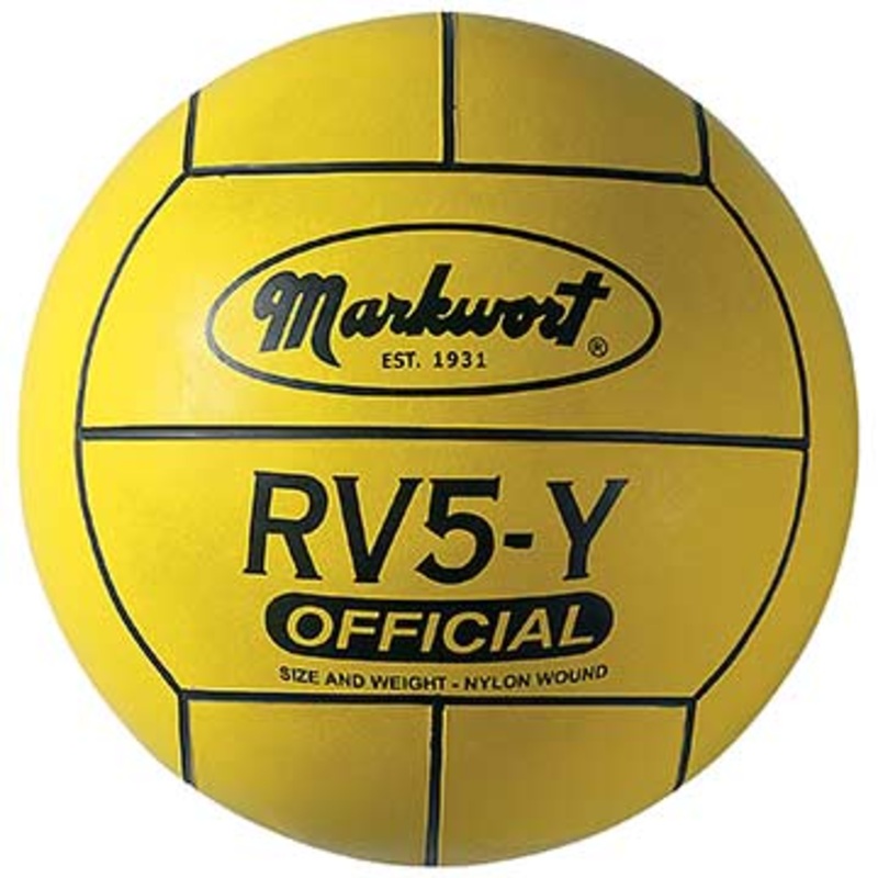 Markwort Rubber Volleyball – Yellow