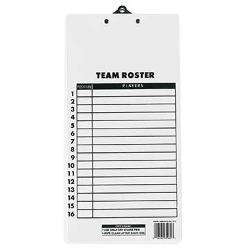 Markwort Volleyball Roster Clipboard