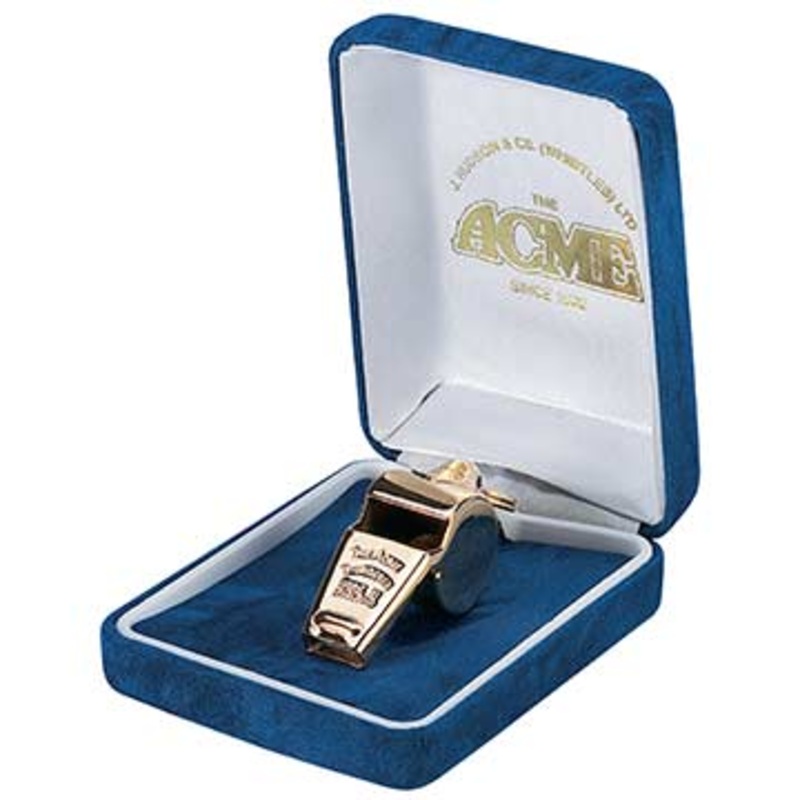 Acme Thunderer Whistle 60 1/2 – Gold Plated