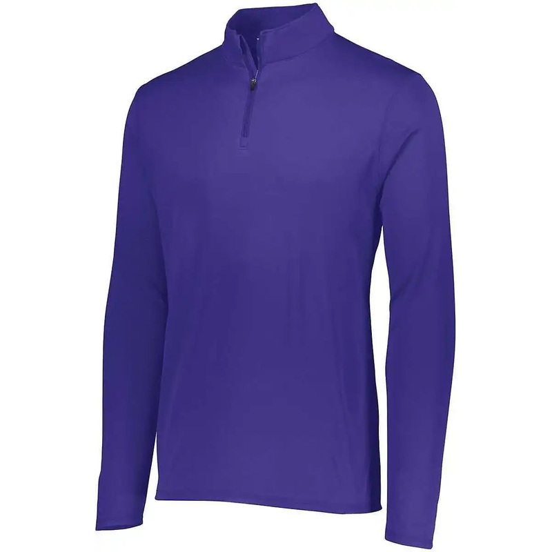 Augusta 2785 Attain 1/4 Zip Pullover – Purple