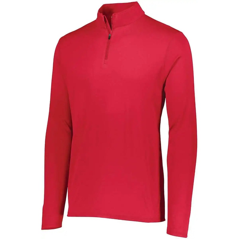 Augusta 2785 Attain 1/4 Zip Pullover – Red