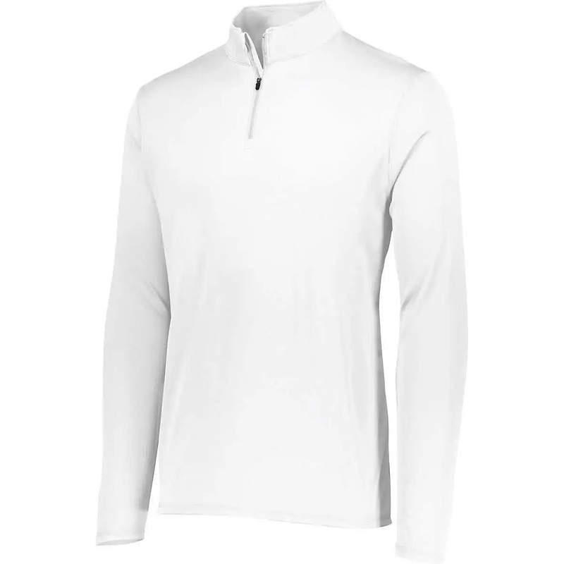 Augusta 2785 Attain 1/4 Zip Pullover – White
