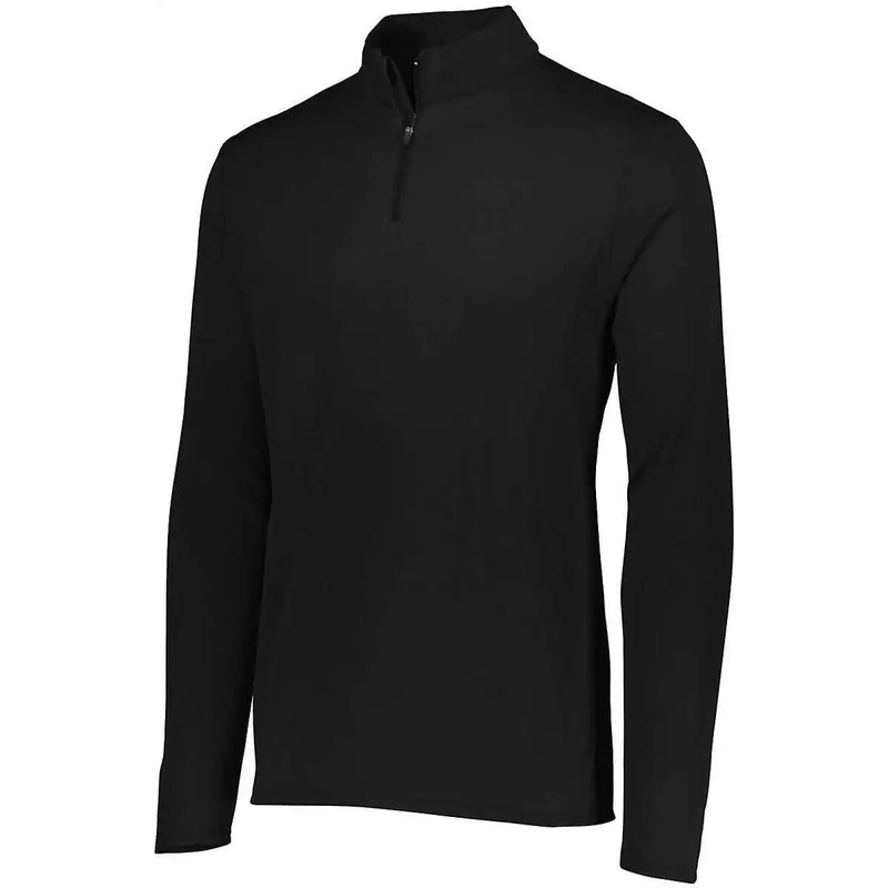 Augusta 2786 Youth Attain 1/4 Zip Pullover – Black