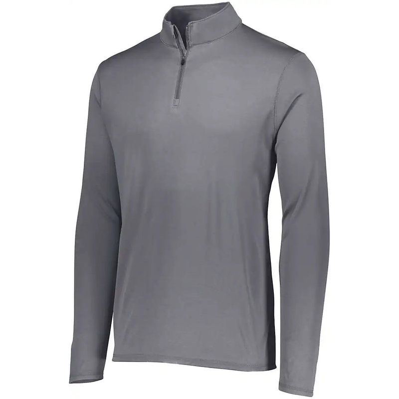 Augusta 2786 Youth Attain 1/4 Zip Pullover – Graphite