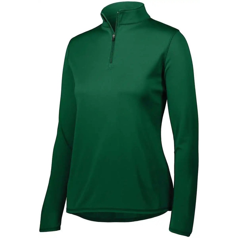 Augusta 2787 Ladies Attain 1/4 Zip Pullover – Dark Green