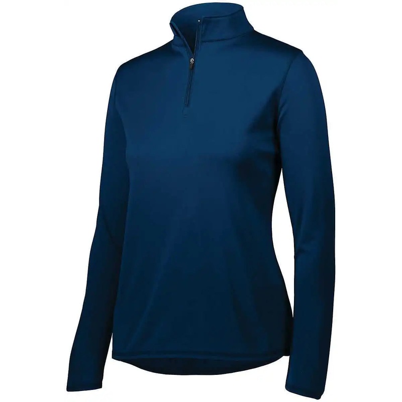 Augusta 2787 Ladies Attain 1/4 Zip Pullover – Navy
