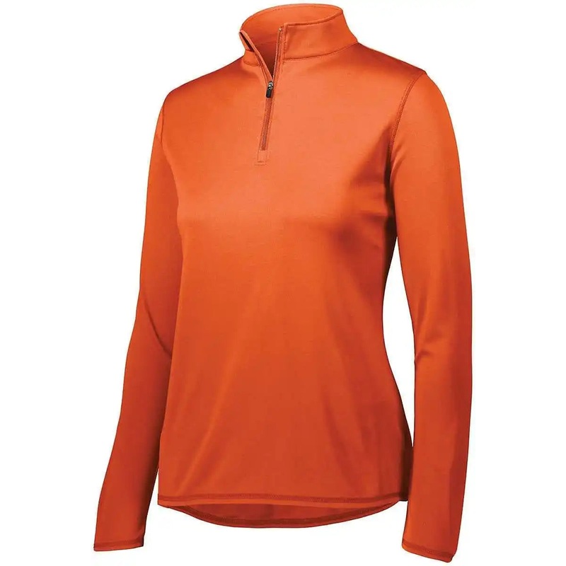 Augusta 2787 Ladies Attain 1/4 Zip Pullover – Orange