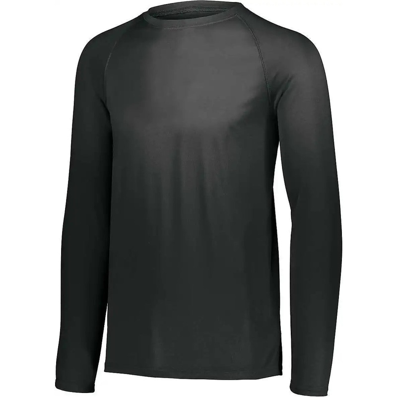 Augusta 2795 Attain Wicking Long Sleeve Shirt – Black