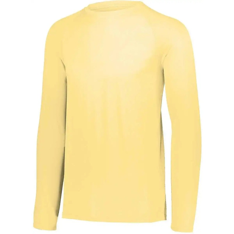 Augusta 2795 Attain Wicking Long Sleeve Shirt – Butter